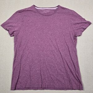 Banana Republic Soft Wash T-Shirt Mens XL Burgundy Deep Red Short Sleeve Tee